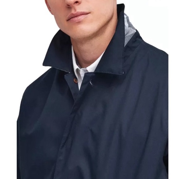 Men’s Barbour Lorden Waterproof Overcoat - Picture 4 of 10